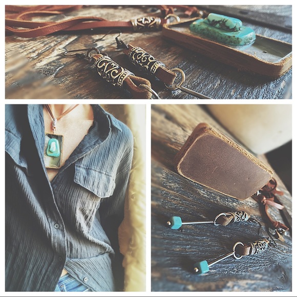 Necklace The Anika Pendant & Earring Set HP๐ต - Picture 8 of 17